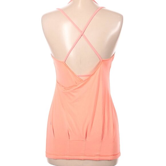 2000s Lululemon Peach Criss-Cross Back Tank — Lightweight Workout Top - Picture 2 of 2